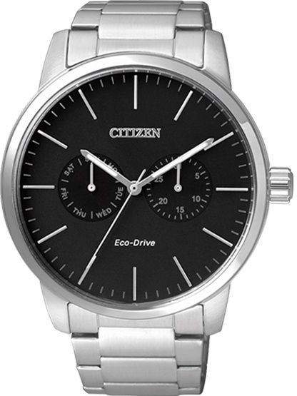 Citizen Eco-Drive Men's Multi-Dial Calendar Elegant Watch | Royal Tempus