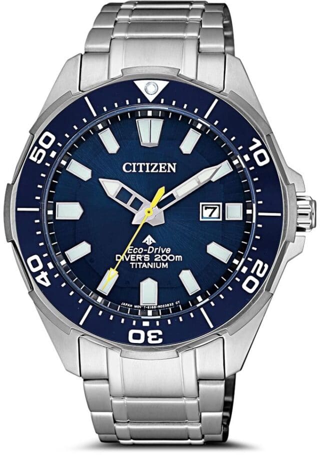 Citizen EcoDrive Promaster Marine Super Titanium 200m Divers Watch Royal Tempus