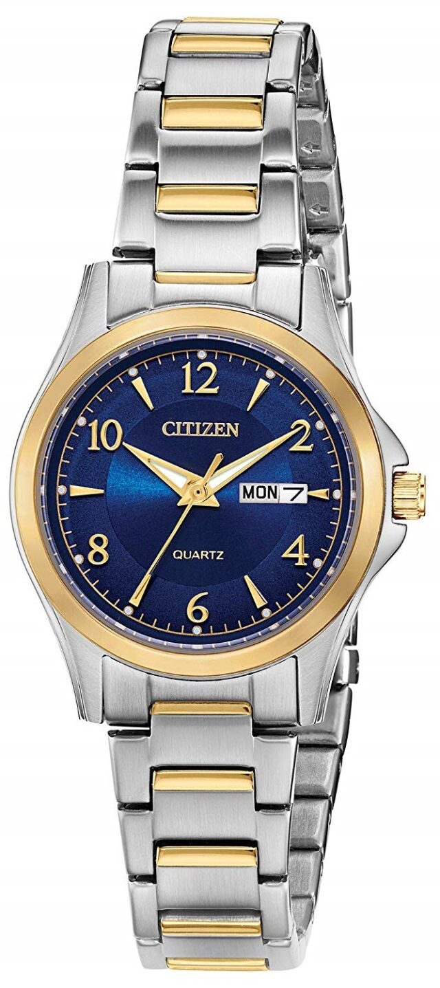 citizen two tone ladies watch