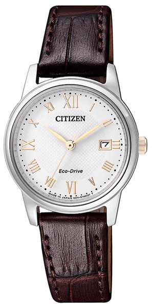 Citizen Eco-Drive Sapphire Silver Dial Ladies Watch