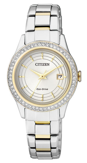 Citizen Eco-Drive Swarovski Crystal Elegant Ladies Watch