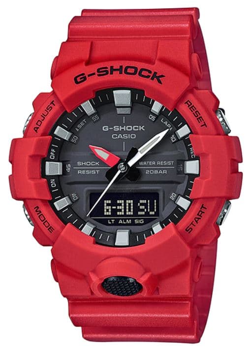 Casio G-Shock GA-800 Red Analog-Digital Men's Sports Watch | Royal Tempus