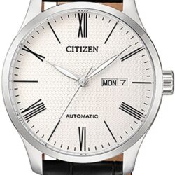 Citizen Mechanical Automatic 50m Leather Elegant Men’s Watch 1