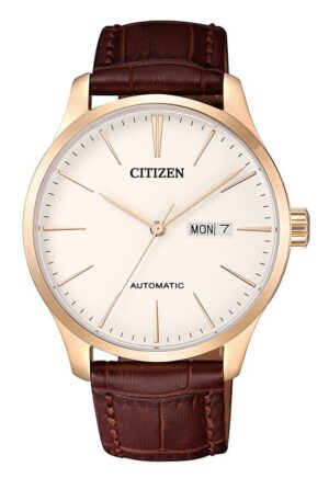 Citizen Luxury Automatic 50m Leather Gents Watch