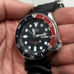 Seiko SKX009J1 Japan Automatic Diver 200m Blue Dial Pepsi Bezel Men's Watch SKX009J photo review