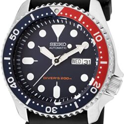Seiko SKX009K1 Automatic Diver 200m Blue Dial Pepsi Bezel Men's Watch SKX009K1