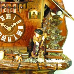 Black Forest Cuckoo Clock 8-Day The Witch Cottage NEW 