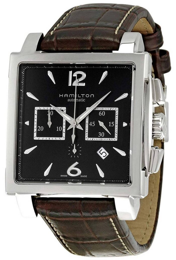 Hamilton Jazzmaster Square H32666535 Automatic Chronograph Men's Watch