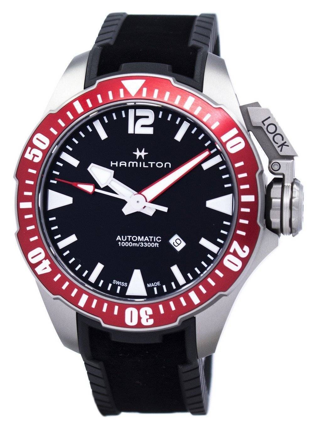 Hamilton Khaki Navy Frogman Automatic H77805335 Men's Watch | Royal Tempus