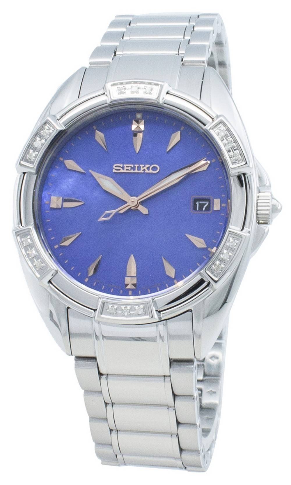 Seiko Classic SKK881P SKK881P1 SKK881 Diamond Accents Quartz Women's Watch  | Royal Tempus
