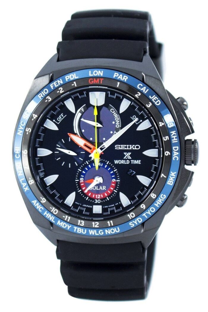 Seiko Prospex World Time Solar Chronograph SSC551 SSC551P1 SSC551P Men's  Watch | Royal Tempus