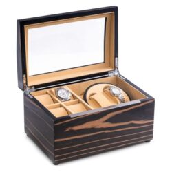 bey-berk-watch-winder-lacquered-ebony-burl-wood-with-storage-case-and-glass-top-ebony-bb621ebn-3