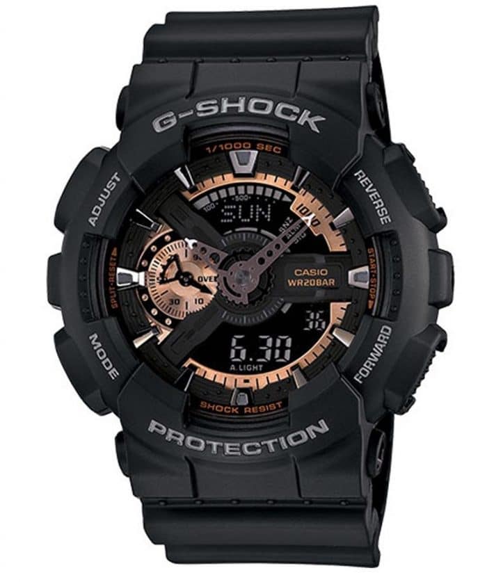 casio wr20bar features