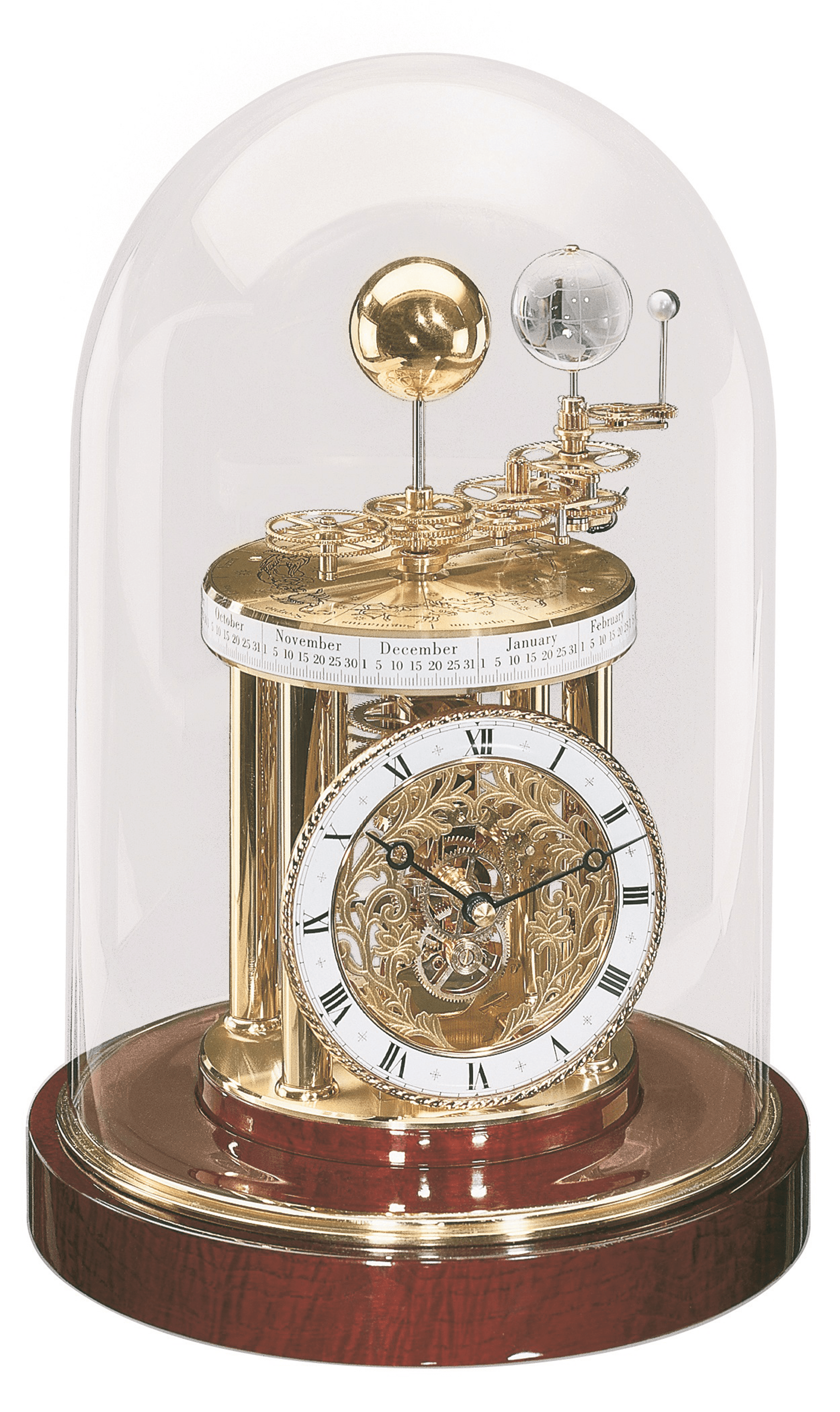 hermle-mantel-clock-astrolabium-quartz-mahogany-22836072987