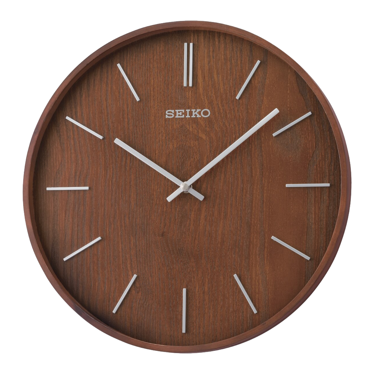 Seiko Wall Clock Maddox Modern Brown QXA765BLH