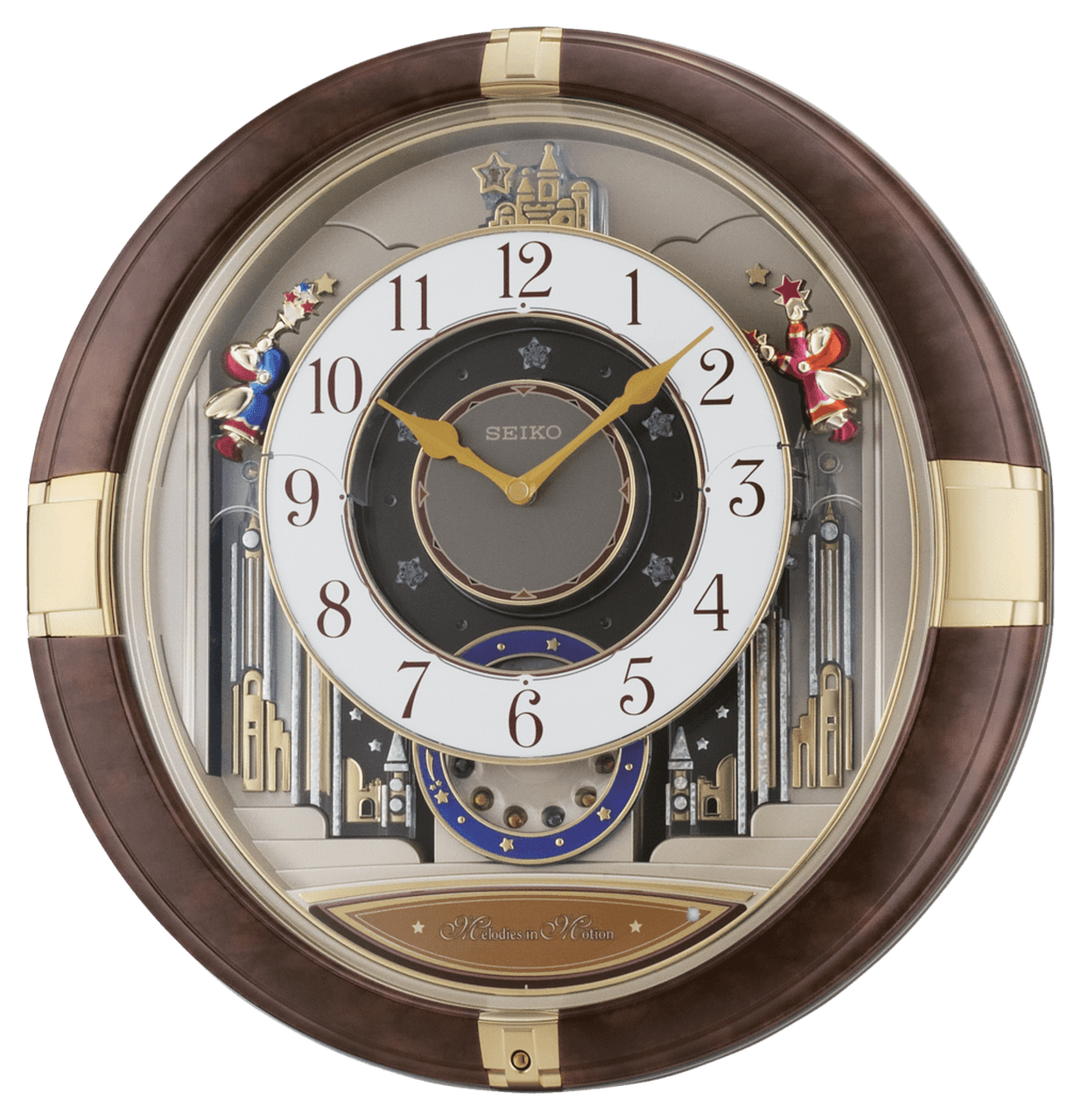 seiko-wall-clock-trumpeting-angels-melodies-in-motion-brown-qxm389nrh
