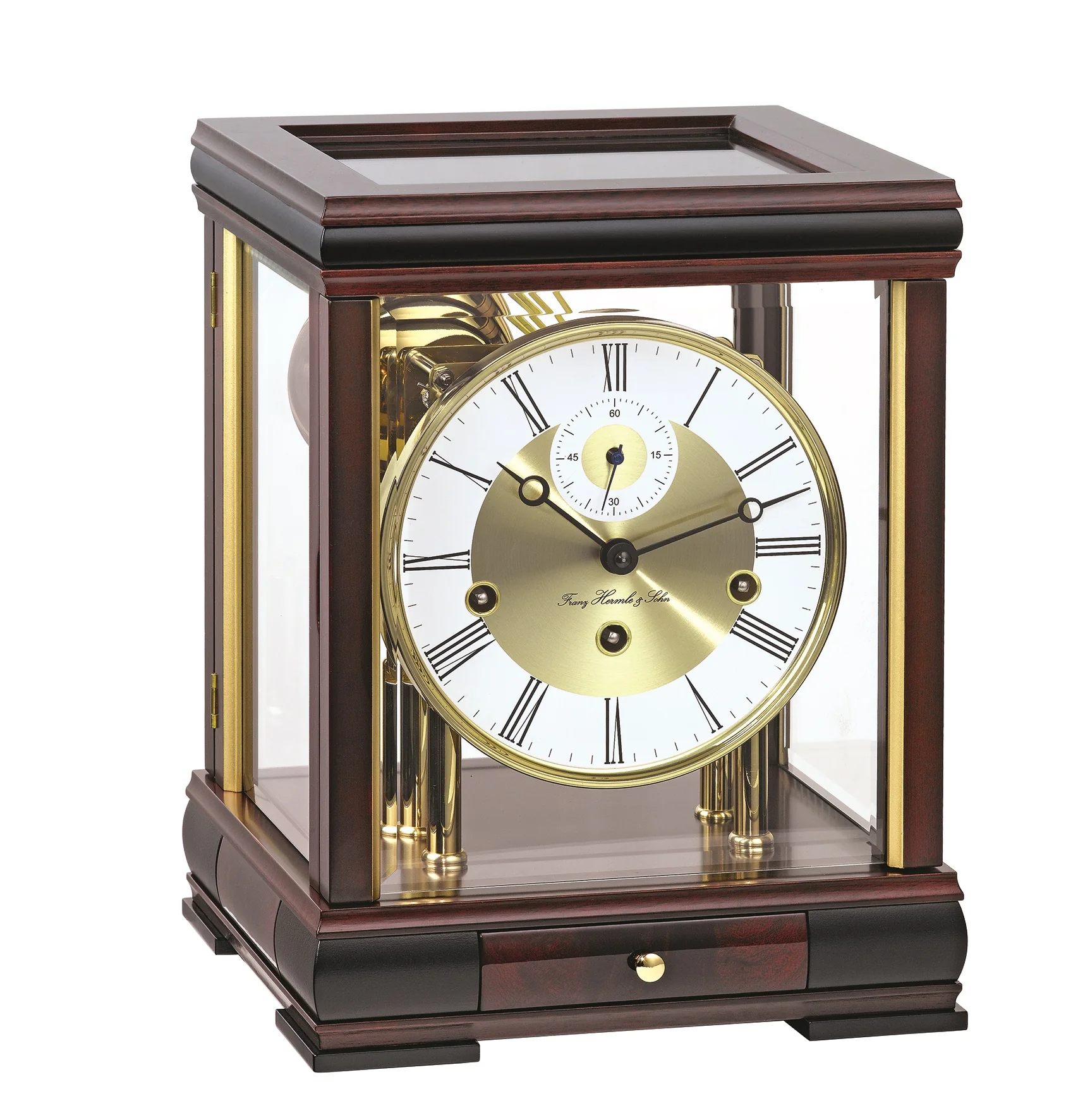 hermle-mantel-clock-bergamo-mahogany-22998070352