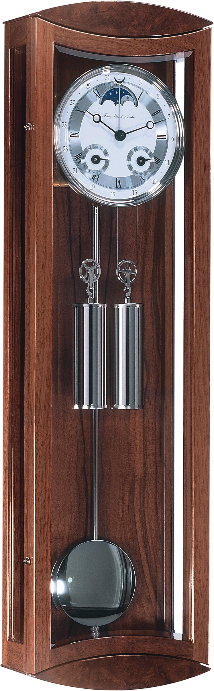 hermle-regulator-wall-clock-mornington-mahogany-70650070058