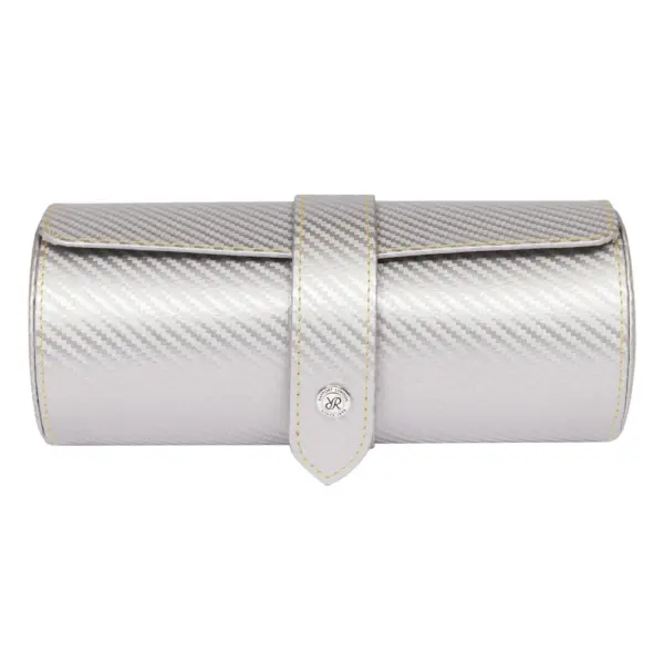 rapport-carbon-three-watch-roll-silver
