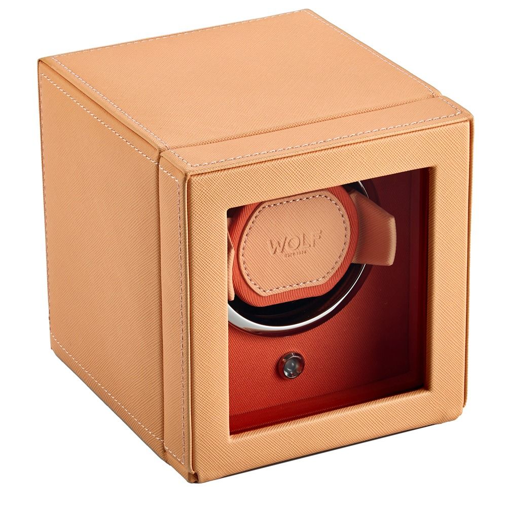 wolf-cub-single-watch-winder-with-cover-seltzer-peach-orange-0