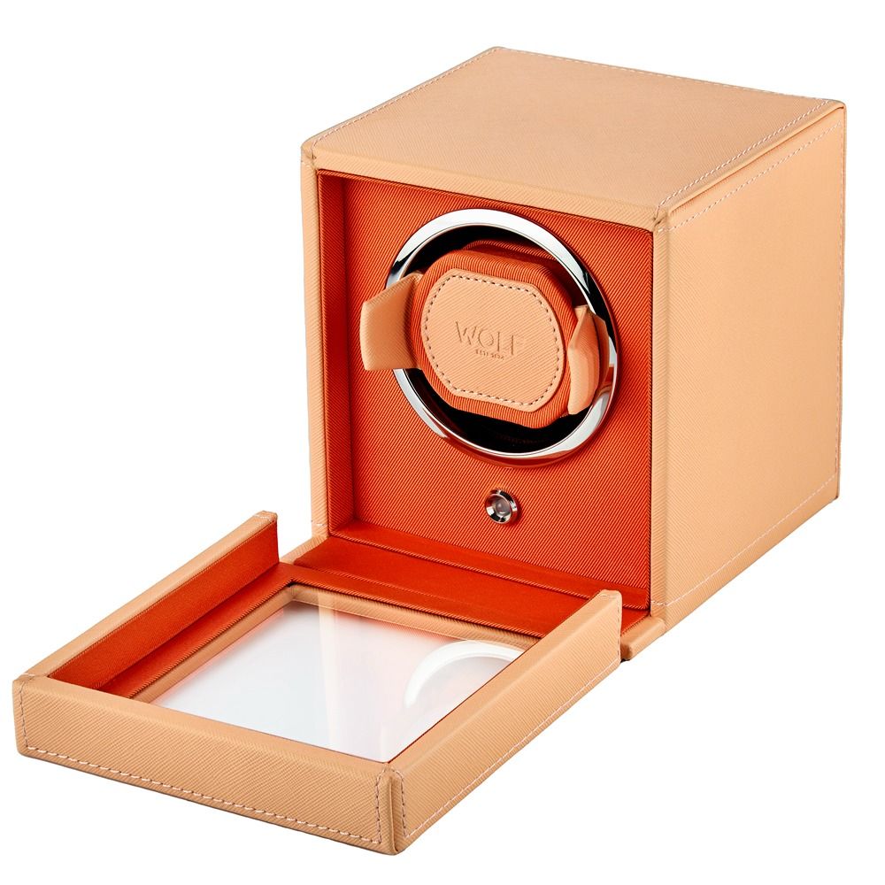 wolf-cub-single-watch-winder-with-cover-seltzer-peach-orange-01